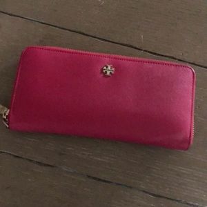 Tory Burch Magenta Wallet